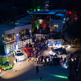 Lamborghini SVJ 63 unveiling at Lamborghini Lounge Monterey,