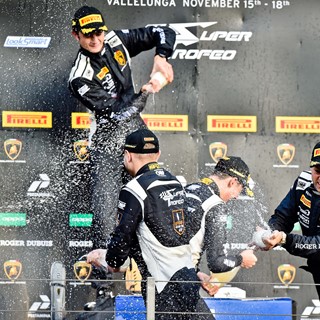 Altoé podium Lamborghini World Final 2018