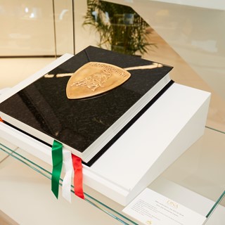 DNA Lamborghini book by D’Oro Collection at IAA 2019 in Frankfurt