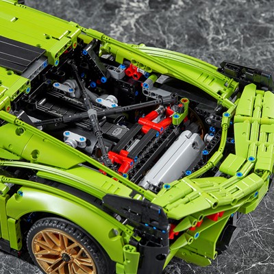 Lego Technic Lamborghini Sián Detail
