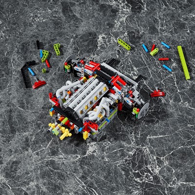 Lego Technic Lamborghini Sián Detail