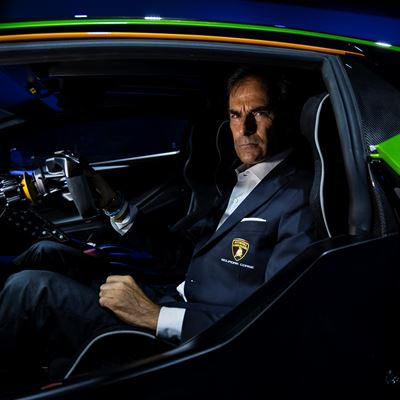 Emanuele Pirro - Lamborghini Essenza SCV12