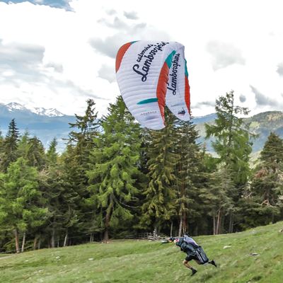 Aaron Durogati takes off