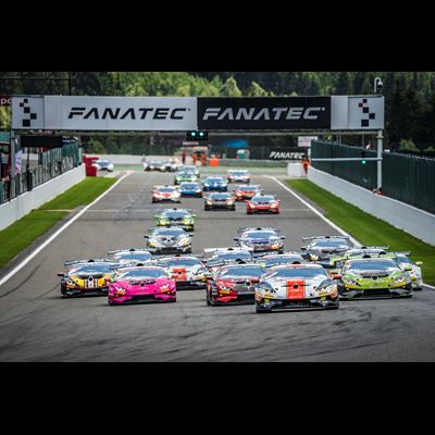 Lamborghini Super Trofeo Europe - Spa   start Race 1