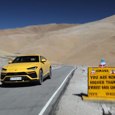 Urus on Umling La Pass
