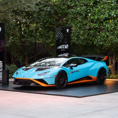 Lamborghini Showcases the Huracán STO at ICA Miami