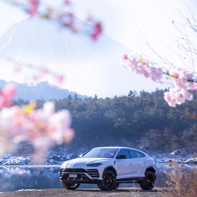 Lamborghini Urus in Fuji