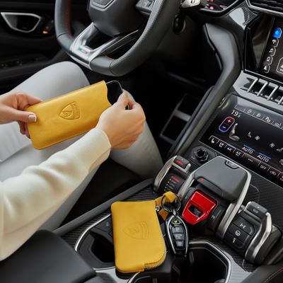 Automobili Lamborghini’s collection of ethical and sustainable leather goods