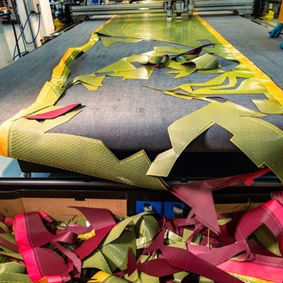 Automobili Lamborghini - Carbon Fiber scraps - Recycling Process