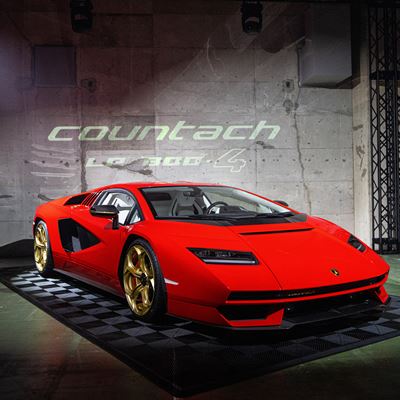 Automobili Lamborghini New Countach Showcase Venue