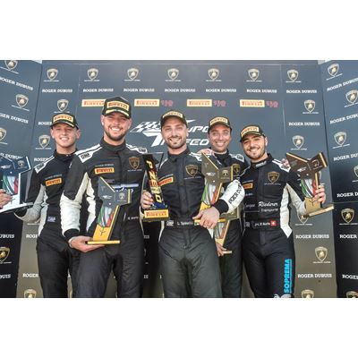 Lamborghini Super Trofeo Europe - race two podium