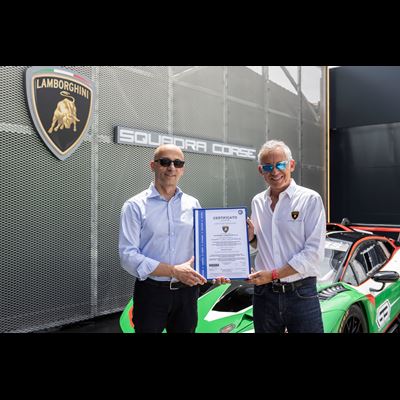 Automobili Lamborghini ST Misano Certification ISO 20121