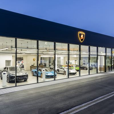 Lamborghini Munich Exterior