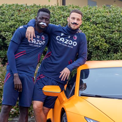 Bologna FC 1909 and Lamborghini for Movember
