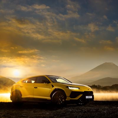Automobili Lamborghini Fiji Mountain Japan Urus Performante
