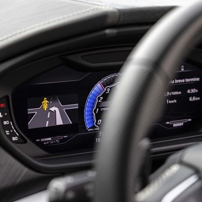 Lamborghini Ducati Vehicle to Vehicle Tecnology