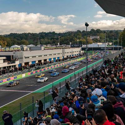 Lamborghini World Finals race start