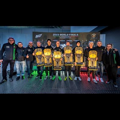 Lamborghini World Finals final podium