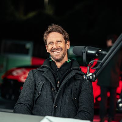 Beyond A Lamborghini Podcast with Romain Grosjean Giorgio Sanna