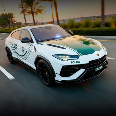 Urus Performante Dubai Police car