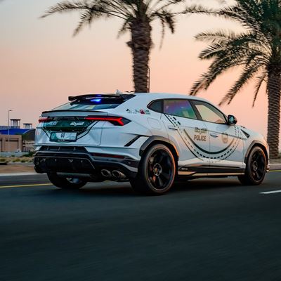 Urus Performante Dubai Police car