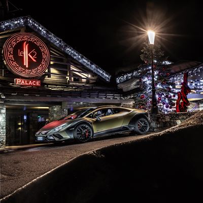 Lamborghini Winter Drive