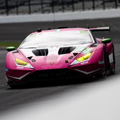 Encouraging race performance goes unrewarded for the Lamborghini SC63 at Indianapolis