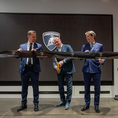 Lamborghini Calgary Showroom Opening