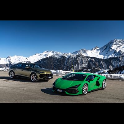 A Lamborghini gateaway to Courchevel