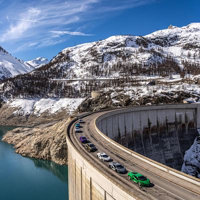 A Lamborghini gateaway to Courchevel