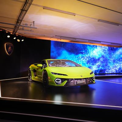 Johannesburg welcomes the Lamborghini Temerario 920 CV of Electrifying Performance