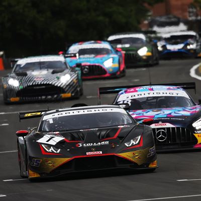 Lamborghini first British GT victory at Oulton Park