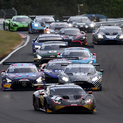 Lamborghini first British GT victory at Oulton Park