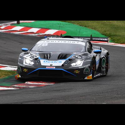 Lamborghini first British GT victory at Oulton Park