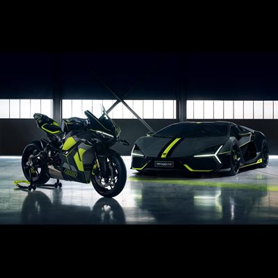 Verde Scandal Lamborghini Ducati