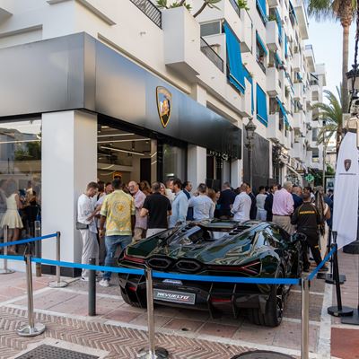 Lamborghini Marbella Grand Opening