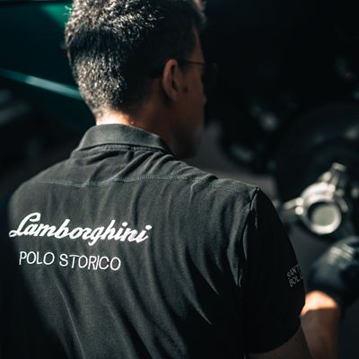 Lamborghini Polo Storico old but gold