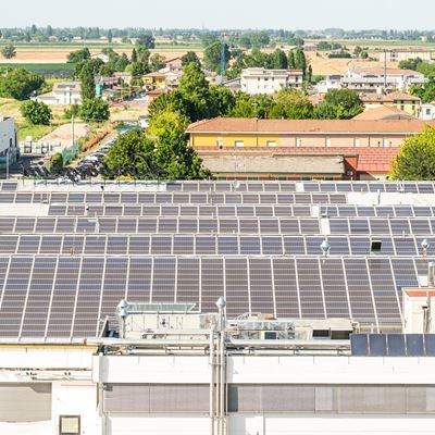 Automobili Lamborghini Photovoltaic plant Historic entrance