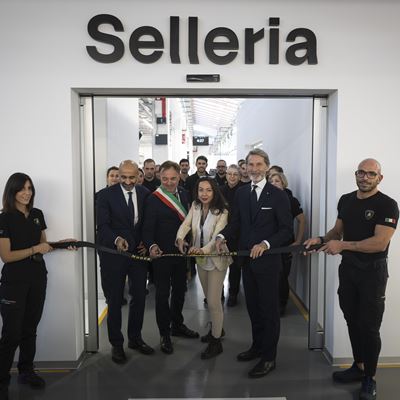 Lamborghini inaugurates its new Selleria