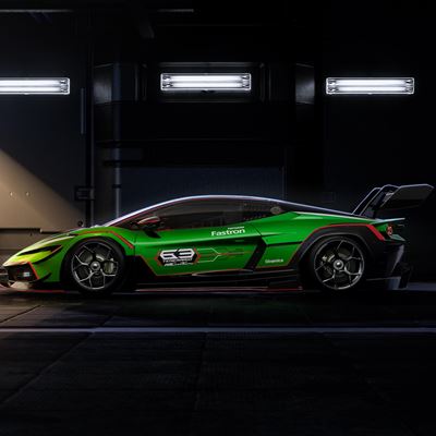 Lamborghini Temerario Super Trofeo Box Side