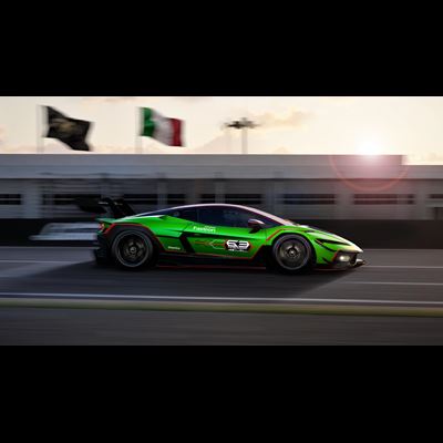 Lamborghini Temerario Super Trofeo Pista Side