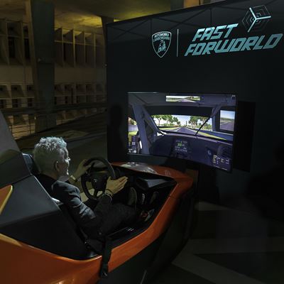 Lamborghini Art Basel Party