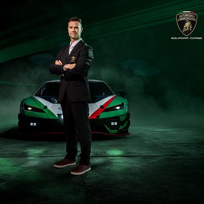 Patric Niederhauser joins Lamborghini Squadra Corse as official factory driver