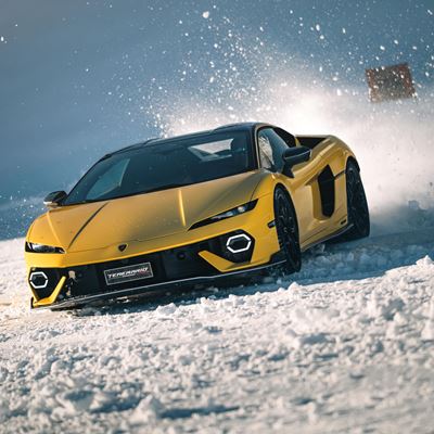 SHEdrivesaLambo Courchevel Edition