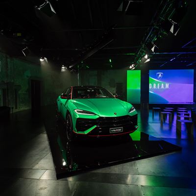 Urus SE Tettonero Capsule at Milan Design Week