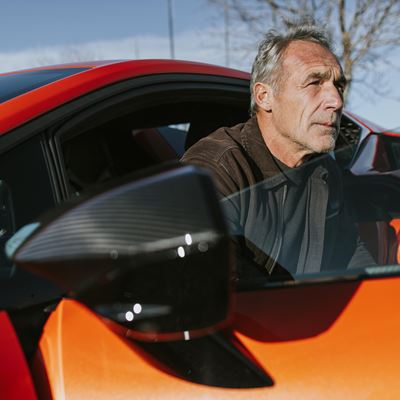 Lamborghini Temerario and Explorer Mike Horn