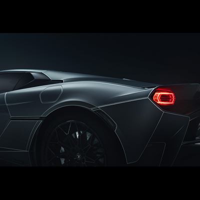 Lamborghini Temerario Ad Personam in Grigio Crater and Grigio Artis