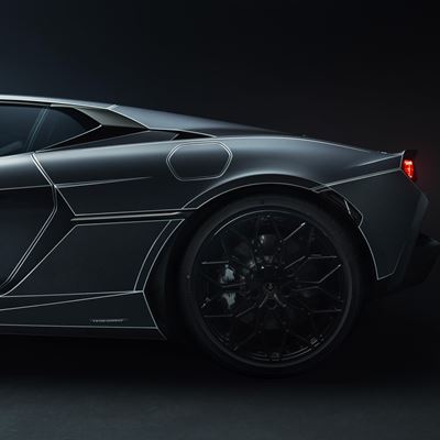 Lamborghini Temerario Ad Personam in Grigio Crater and Grigio Artis