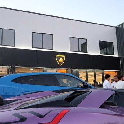 Lamborghini Nantes the marque s sixth destination in France