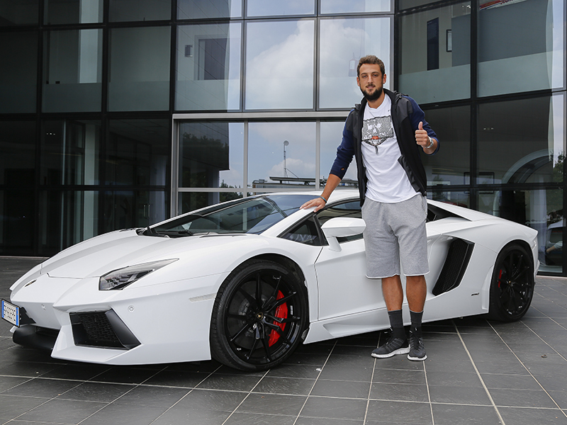 Marco Belinelli - Lamborghini Aventador Marco Belinelli - Lamborghini Aventador
